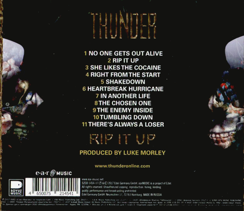 Thunder / Rip It Up (RU)(CD)