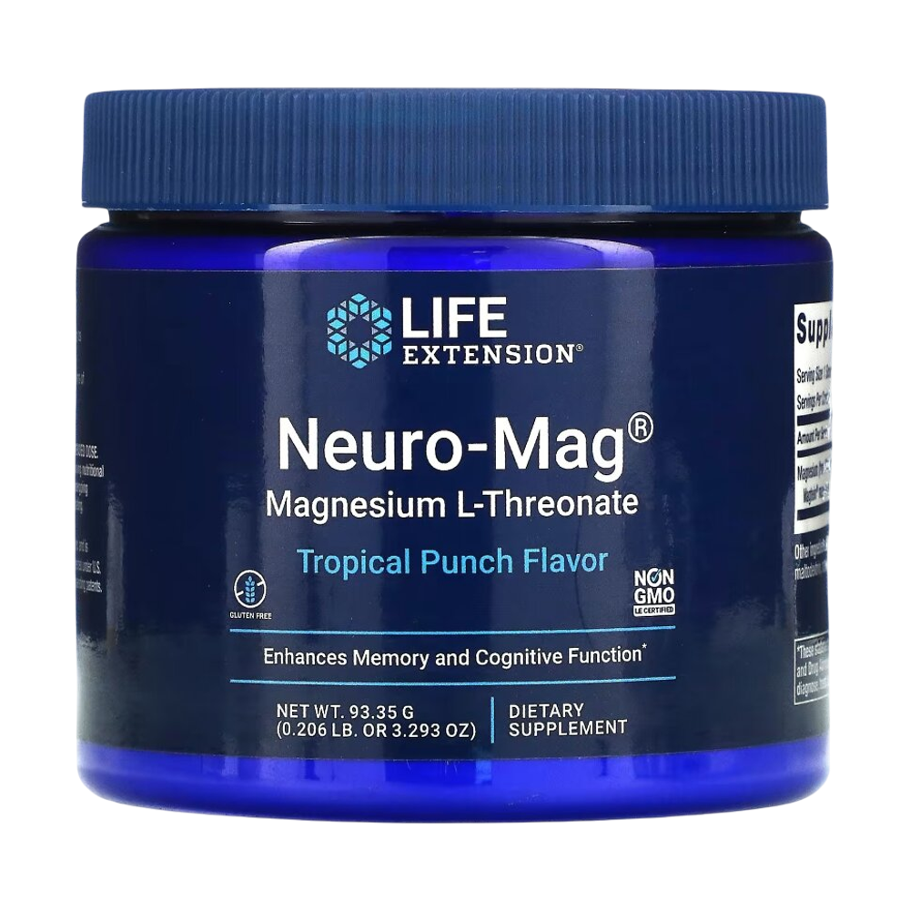 Life Extension Neuro - Mag magnesium L-Treonate 93,35 grams , Магний