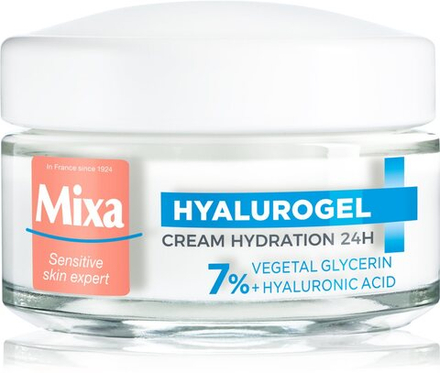 MIXA Hyalurogel Light - увлажняющий крем для лица с гиалуроновой кислотой /   50  ml  / GTIN 3600550826272