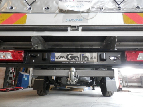 Оцинкованный фаркоп на Ford Transit шасси 2014- (без электрики), Galia F138C