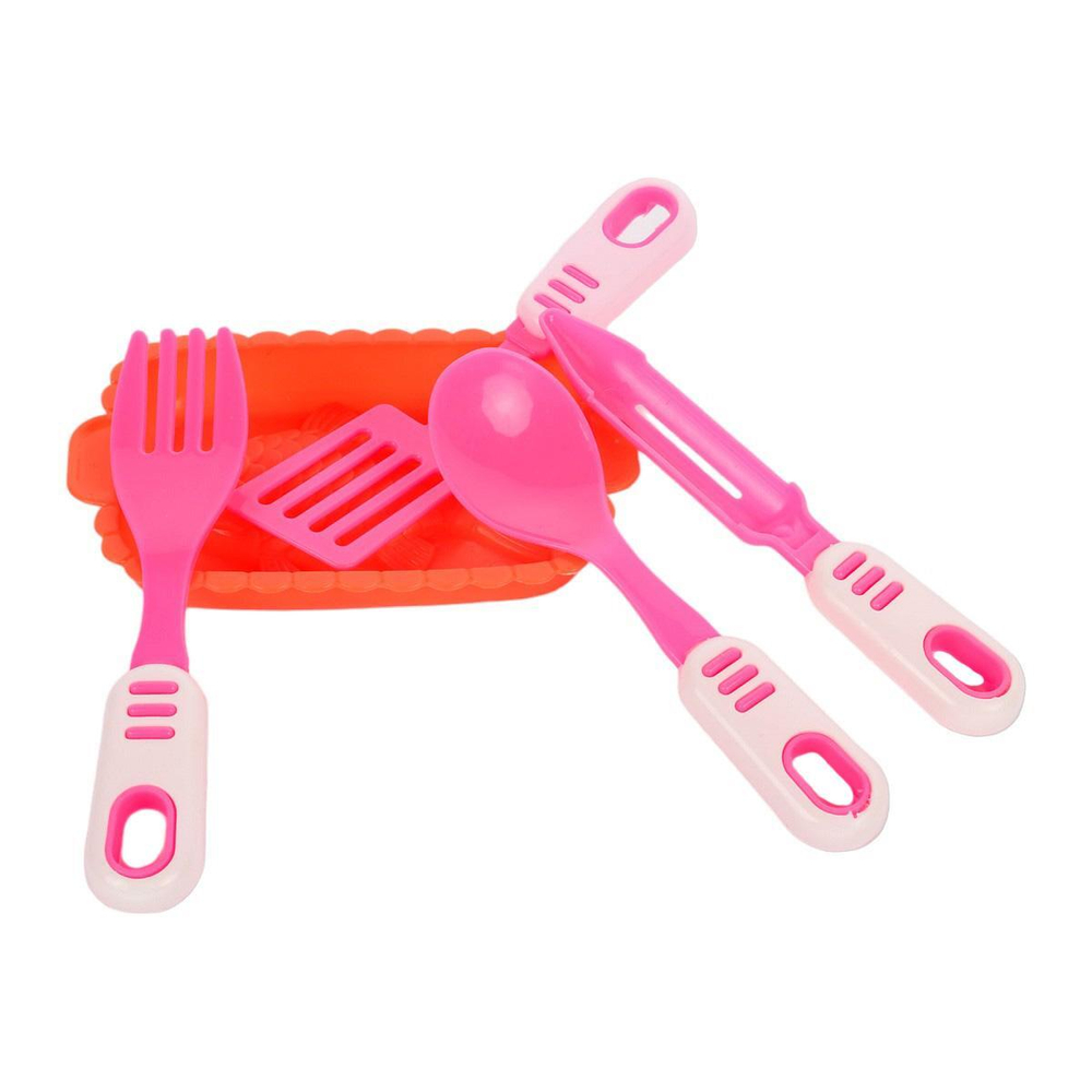 Набор посуды, корзинка 7062-28