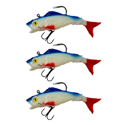 Оснащенный силикон 12см №002