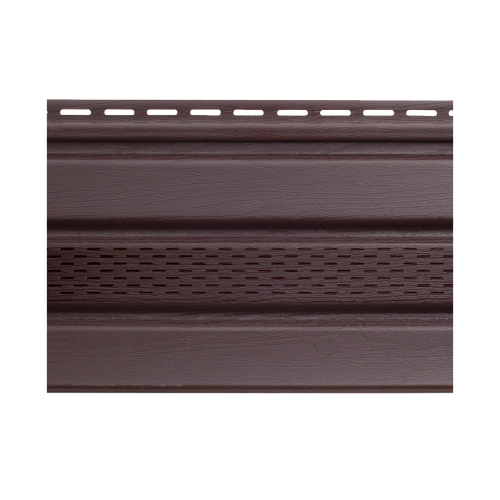 Софит с частичной перфорацией Альта Профиль Коричневый 3000*230мм
