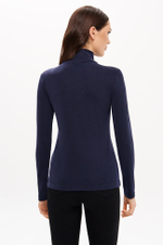 23340 Водолазка женская (синий)