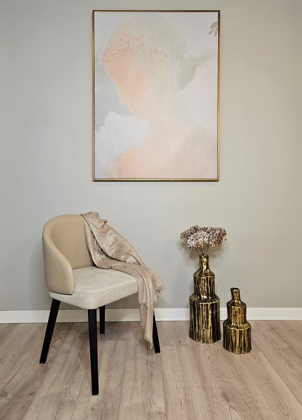 Ваза Brown Tree grain bottle