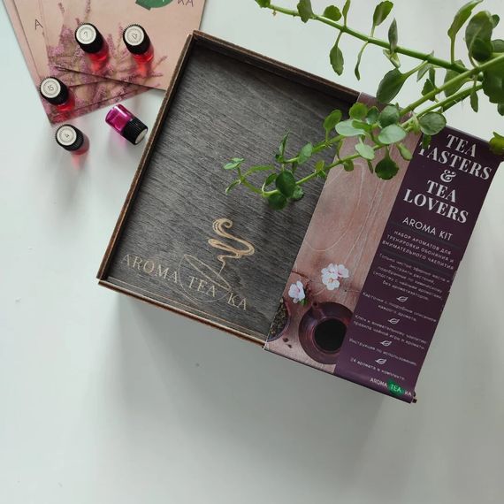 Аромакит для тренировки обоняния, 24 натуральных аромата, Aroma.Tea.Ka