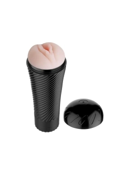Мастурбатор-вагина с многоуровневой вибрацией Pink Pussy
