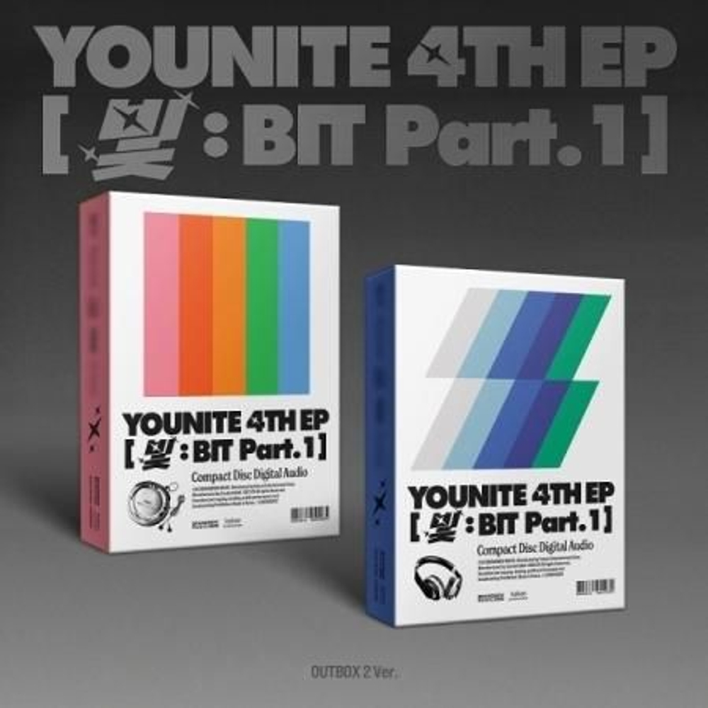 Альбом YOUNITE - LIGHT : BIT Part.1 4th EP Album 2 Version SET