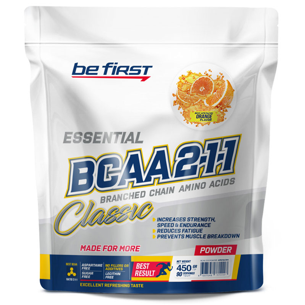 Be First BCAA 2:1:1 Powder (450 гр.)