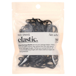 Kitsch, Эластичная резинка без застежки, черная, 100 шт.