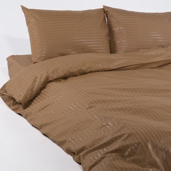 КПБ  Brown , Евро Макси , 70х70, простыня 200х200х30. HOMY