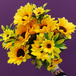 Букет подсолнухов