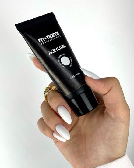 Monami Акригель для наращивания Ultra White, 30гр