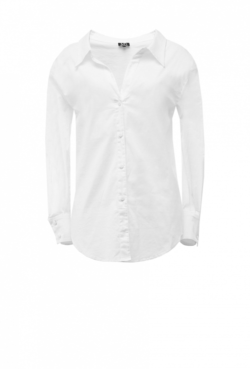 Рубашка оверсайз белая 12-02-20 FW