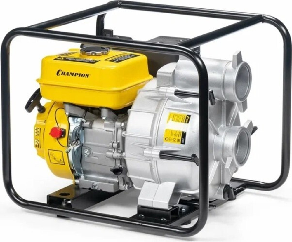 Мотопомпа бензиновая CHAMPION GTP80 для грязной воды