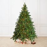 Елка с гирляндой встроенной «Вега» (Литая хвоя) 185 см / 1,85 м