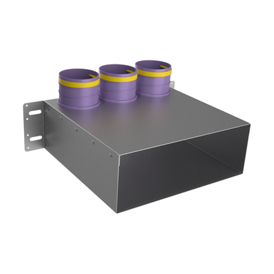 Присоединительная коробка напольная VPF 300×100/75×3 на 3 выхода