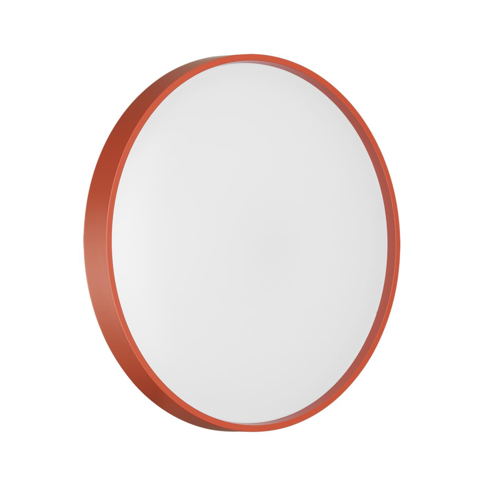 7744/DL COLOR SN 127 Светильник светодиодный потолочный пластик/белый/красный LED 48Вт 3000-6000К D380 IP43 пульт ДУ MAVIC