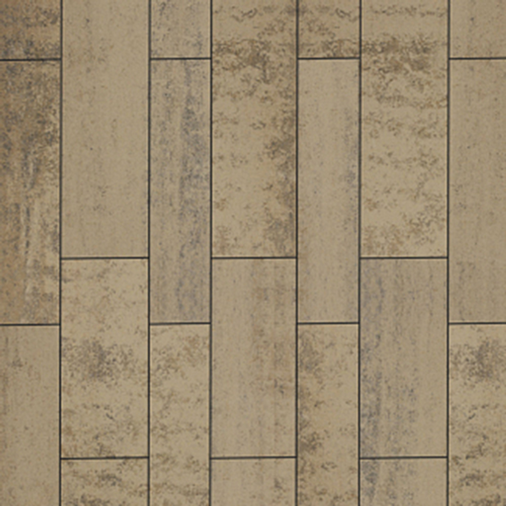 Тротуарная плитка ПАРКЕТ - Листопад гладкий Старый замок, комплект из 4 видов плит