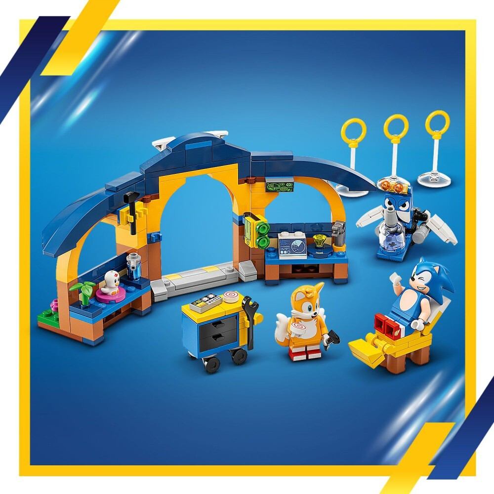 LEGO Sonic the Hedgehog - Тейлз с мастерской и самолетом Торнадо 76991 / артикул   76991  / GTIN 5702017419497