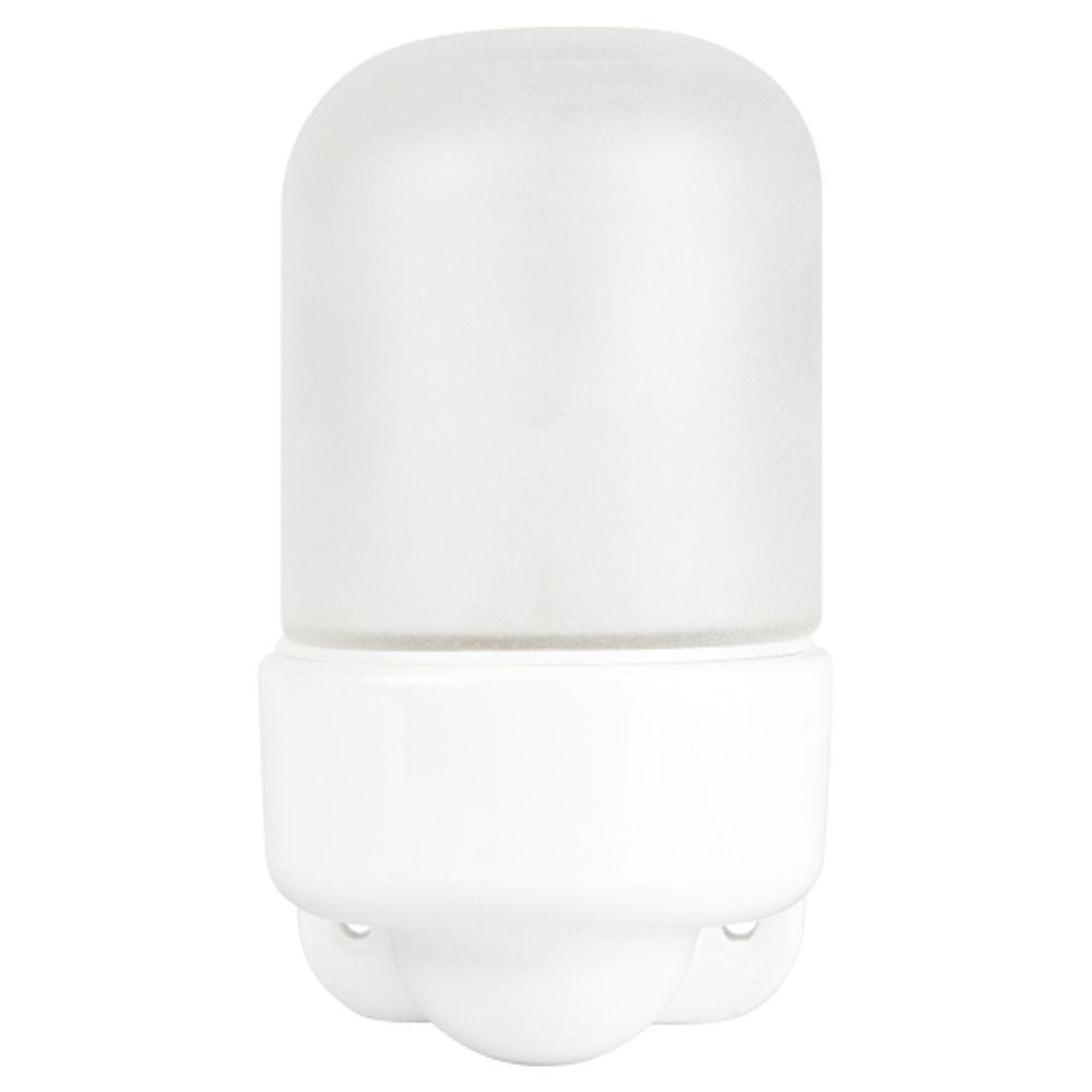 Светильник ЭРА НББ 02-60-003 для бани и сауны керамика/стекло угловой IP54 E27 max 60Вт белый НПБ400