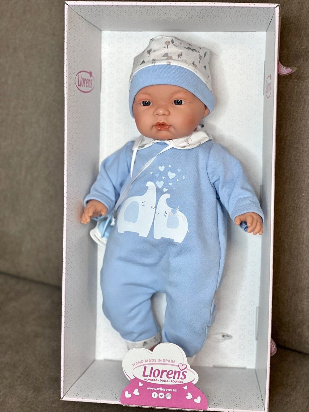 Кукла Llorens мягконабивная 38см Joel (13847)