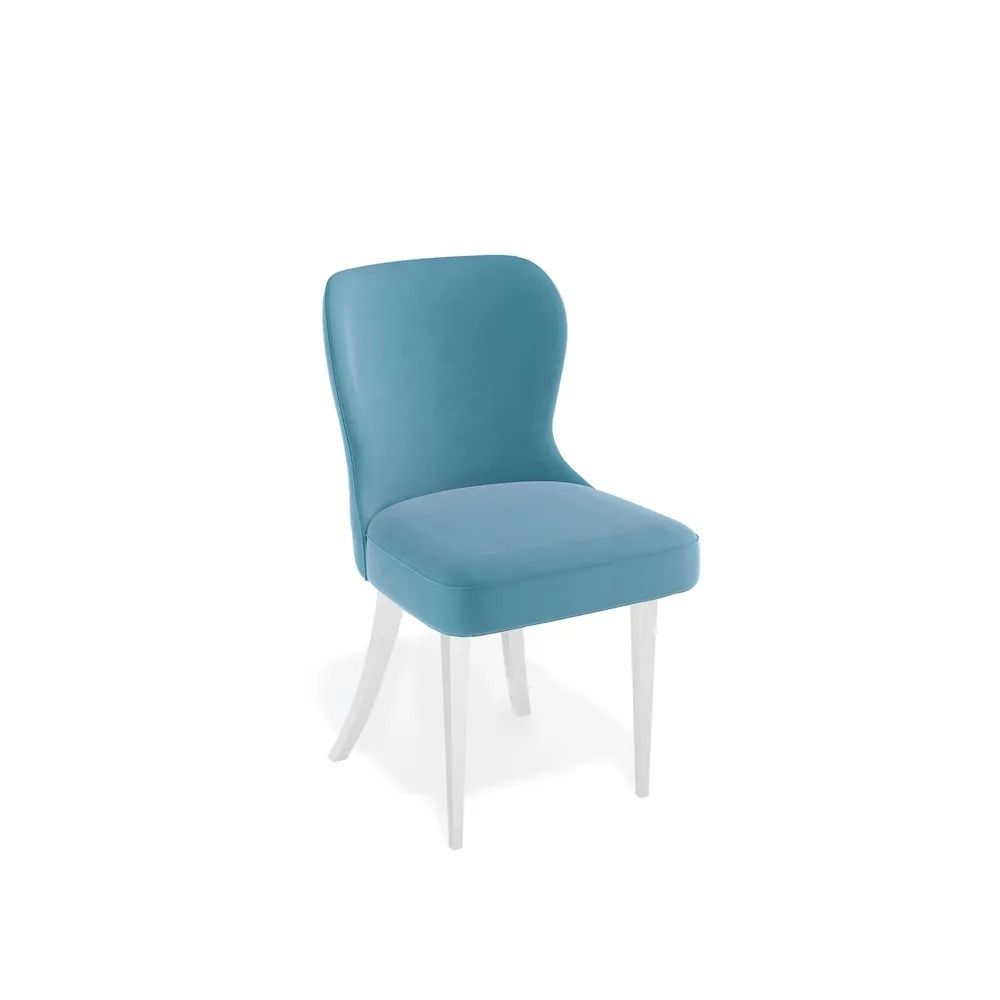 Комплект из двух стульев Kenner 145М белый-бирюзовый