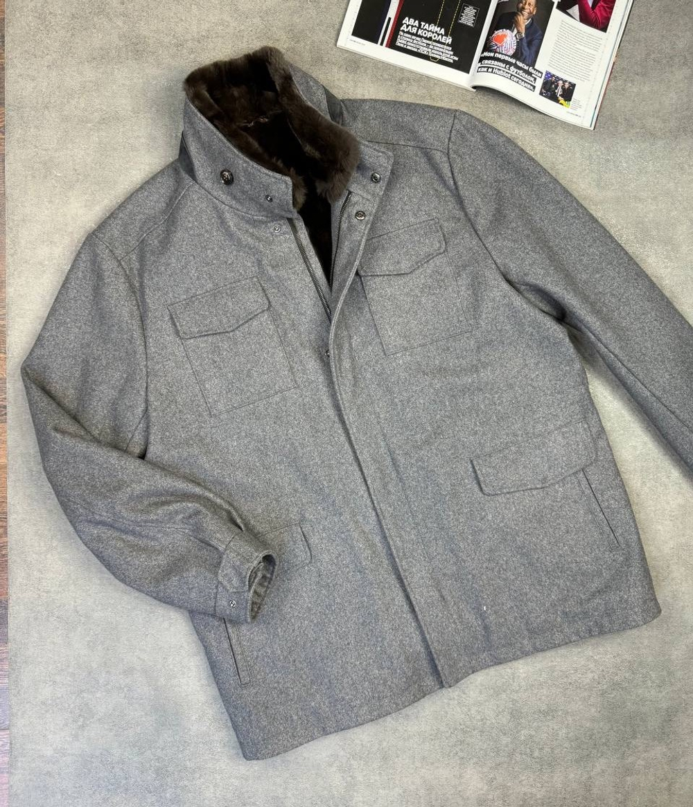 Куртка с мехом Loro Piana