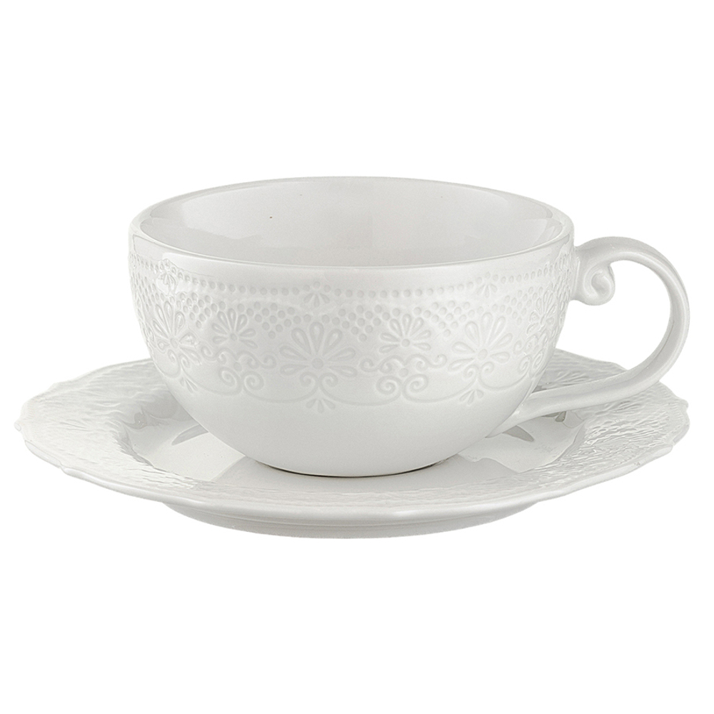 Набор чайных пар tracery, 250 мл, 2 шт.