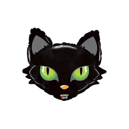 Шар фигура "Голова кота", 71 см