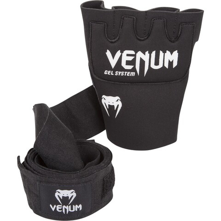 Гелевые бинты боксерские Venum Gel Kontact Black (пара)