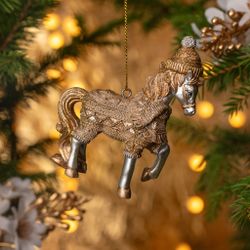 ЕЛОЧНОЕ УКРАШЕНИЕ "ЛОШАДКА" 7,5Х3Х9,5 СМ