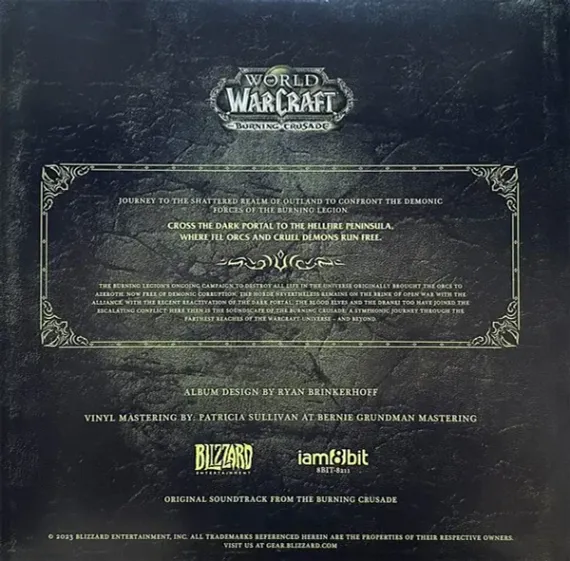 OST - Russell Brower, Derek Duke And Matt Uelmen – World Of Warcraft: The Burning Crusade - Purple - 2LP