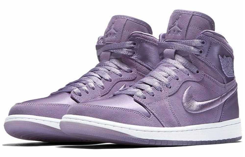 Кроссовки Jordan Air Jordan 1 Retro High Season Of Her Orchid Mist (W) (Женская размерная сетка)