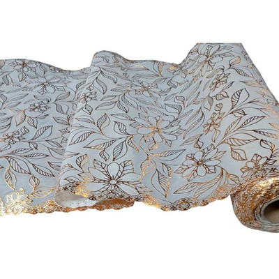 Салфетка ажурная в рулоне 50см*20м MONICA, золото, LSTJXL50A