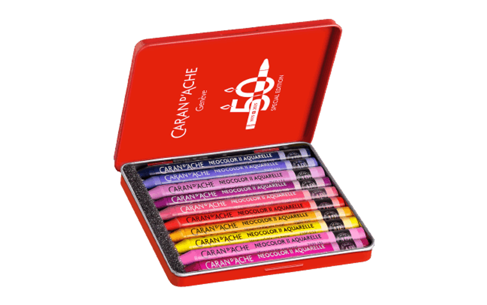 Caran d'Ache Neocolor II 50 Years – Special Edition