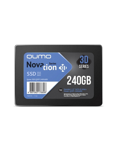 SSD диск QUMO SSD 240GB QM Novation Q3DT-240GAEN (SATA3.0)