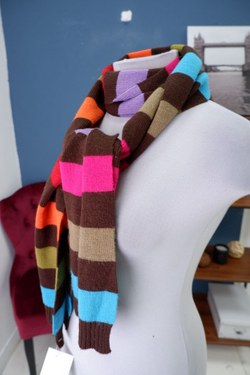 Шарф в полоску