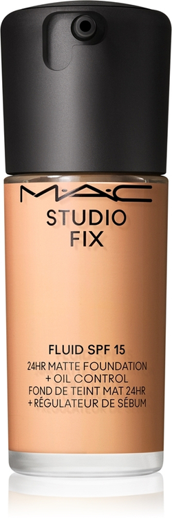 MAC Cosmetics Studio Fix Fluid SPF 15 24HR Matte Foundation + Oil Control - Матирующая тональная основа SPF 15, 30 ml