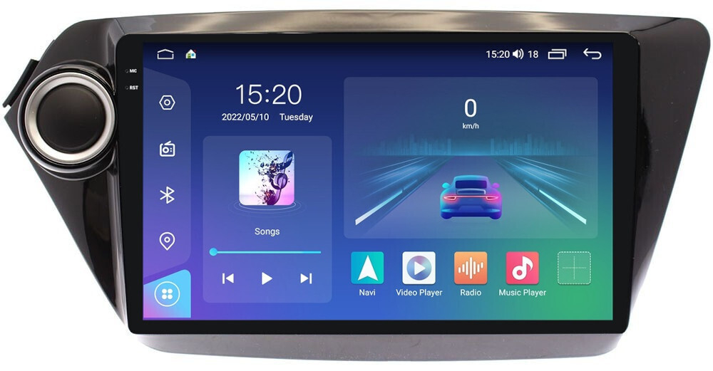 Магнитола для KIA Rio 3 2011-2017 (QB) - Parafar PF106RN2K на Android 13, QLED+2K, ТОП процессор, 4Гб+32Гб, CarPlay, 4G SIM-слот