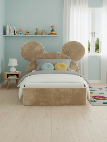 Кровать односпальная МИШКА