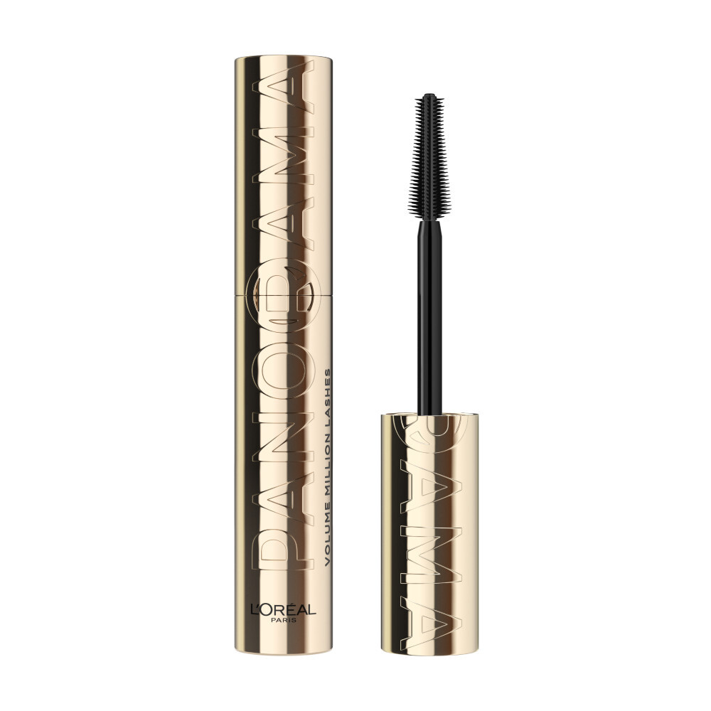 L'Oreal Paris Тушь для ресниц Volume Millions Lashes Panorama, для объема и удлинения, Темно-коричневый, 9,9 мл