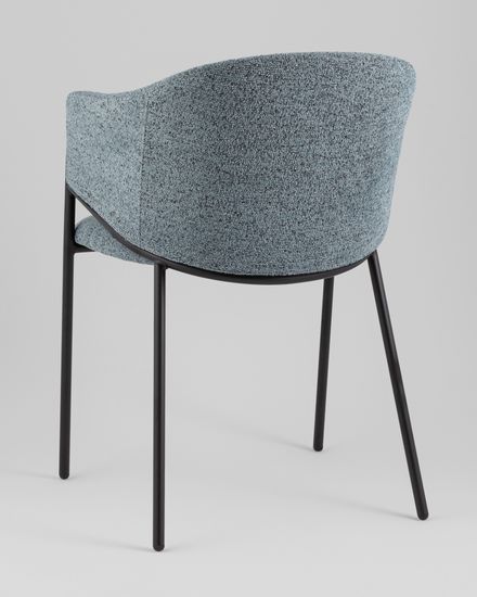 Стул обеденный Sheep шенилл голубой