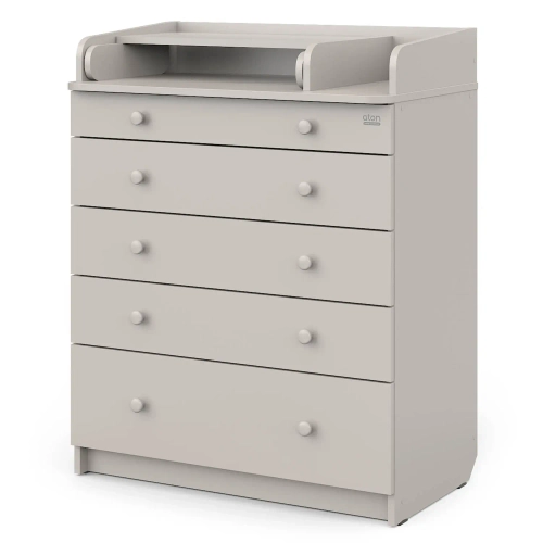 Комод Атон LEO ЛДСП 800/5 с органайзером кашемир