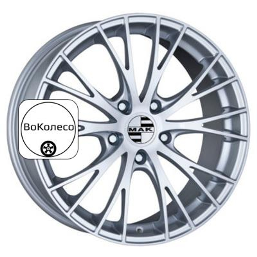 8x19/5x112 ET42 D66,45 Rennen Silver MAK