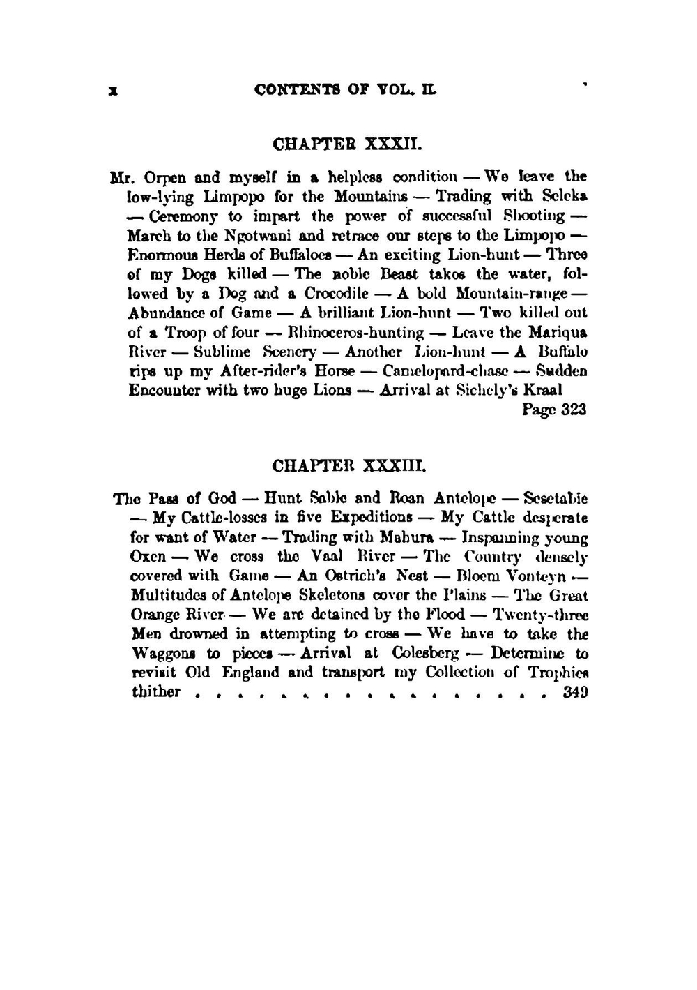 Five years of a hunter's life in the far interior of South Africa. Volume 2 | Roualeyn Gordon-Cumming