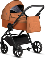 Детская коляска Tutis Leo 3 Plus 3 в 1 с автокреслом Beno Black 1582280 Orange