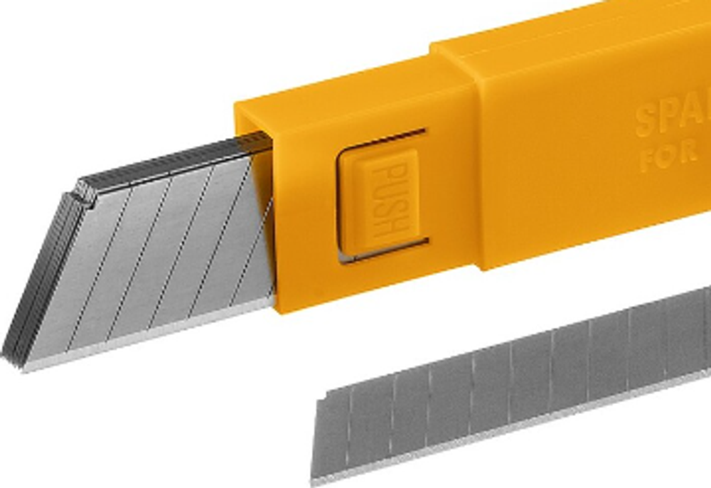 Лезвие сменные, OLFA 18х100х0.5 мм 10 шт. OL-LB-10B