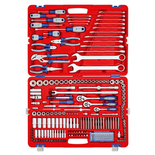 МАСТАК (01-212C) Набор инструментов универсальный, 212 предметов