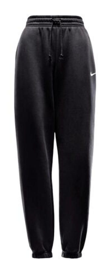 Женские теннисные брюки Nike Sportswear Phoenix Fleece - black/sail